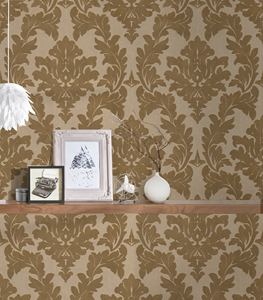 Papel Tapiz Damasco de Alta Calidad Estilo Tradicional, Hermosamente Elaborado a Mano en Alemania para Apartamentos y Uso en Entretenimiento - Product Image 5