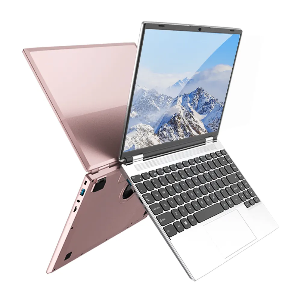 14 Inch Rose Goud 8Gb 16Gb 32Gb Ram 128Gb 256Gb 512Gb 1Tb Ssd Win10 Laptop Gaming Computer Voor Thuisschool Business Notebook