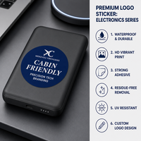 Autocollants personnalisés de luxe en feuille d'or, effet visuel premium, étiquettes en vinyle PVC, revêtement UV, découpe de précision, design haut de gamme