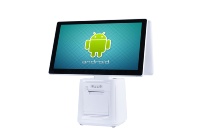 POS-терминал Android напрямую от производителя, Windows 10/11, емкостный сенсорный экран, разрешение Full HD, опция с одним/двумя экранами, встроенный