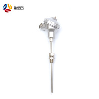 Controlador de Temperatura Doble Leader Class PT100 con Puerto Serial, Resolución de 0.1°C, Rosca NPT de 1/2'', Acero Inoxidable, IP55, OEM/ODM