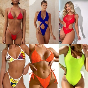 Bikinis Transparentes de Doble Cara en Oferta, Bikini Sexy para Mujer, Traje de Baño de <span class=keywords><strong>Talla</strong></span> <span class=keywords><strong>Grande</strong></span>, Bikini Personalizado - Product Image 6
