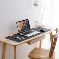 Tapis de bureau en feutre écologique avec logo personnalisé Tapis de souris d'ordinateur en feutre Tapis de table antidérapant