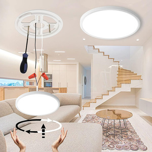 10 "12" 18W 24W Led tuôn ra gắn kết Panels ETL chiếu sáng khu dân cư 3cct Slim Vòng LED Trần Bảng điều chỉnh ánh sáng USA Canada - Product Image 6