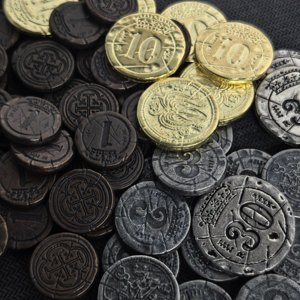Jeu de société Dead Reckoning Metal Coin, vente en gros, impression personnalisée, jeux de cartes, jeu de fête, cadeaux de festival pour adultes, stratégie pirate - Product Image 6