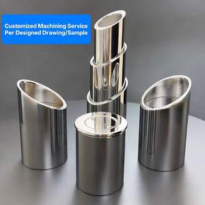 Ustensiles de table haut de gamme en acier inoxydable PVD brossé, poli miroir, usinés CNC sur mesure, coupelles à sauce, tubes de rangement - Product Image 1