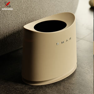 Nuevo Cubo de <span class=keywords><strong>Basura</strong></span> de Doble Capa Xinhang, Estilo Minimalista, Cubo de Reciclaje de Plástico, Cubo de <span class=keywords><strong>Basura</strong></span> Curvo de Plástico Creativo y Grande - Product Image 3