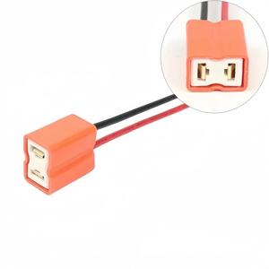 Индивидуальные 2-контактные автомобильные светильники, жгут проводов, изогнутые лампочки, косички для автомобильных задних фонарей и Headlights-H7-2B - Product Image 3