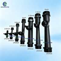 Injecteur Venturi 1/4"-2" pour l'intégration d'engrais, corps principal en UPVC résistant à la corrosion acide et alcaline