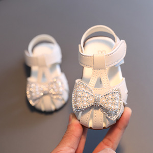 <span class=keywords><strong>Sandali</strong></span> estivi antiscivolo <span class=keywords><strong>da</strong></span> spiaggia per bambine, calzature morbide per neonati, scarpe per bambini ad asciugatura rapida - Product Image 6