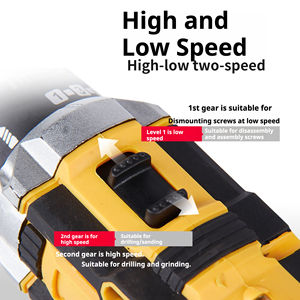 Nuevo Kit de Taladro Inalámbrico Multifuncional Variable, Taladro Eléctrico <span class=keywords><strong>Craftsman</strong></span>, Juego de Herramientas para Trabajar la Madera, <span class=keywords><strong>Destornillador</strong></span> Eléctrico sin Escobillas - Product Image 5