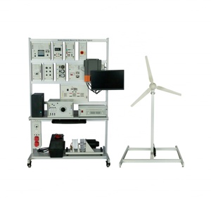 Banc Didactique Mobile sur le Thème de la Production d'Énergie Éolienne Hybride Éolien-Solaire – Équipement Pédagogique pour la Formation - Product Image 1