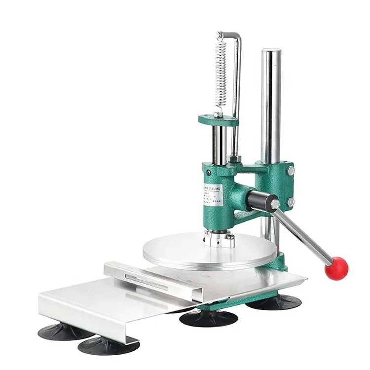 Manuelle Teigpresse 300-360mm Walzen-Pizzateig-Flachdrückmaschine zum Verkauf, Handbetriebene Pita-Brot-Teigpresse| Alibaba.com