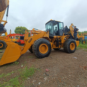 Cargadora de ruedas mediana Cat 966H usada, pocas horas de uso, original de Japón, modelo clásico de alta resistencia, eficiente para canteras y construcción. - Product Image 1