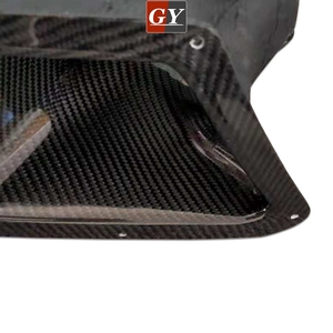 Fibra di carbonio NIS RC stile paraurti anteriore aria di raffreddamento condotto (coppia) per NISSAN 08- 370Z Z34 - Product Image 5