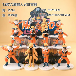 Anime Cool Cartoon pezzo Luffy Shin Chan <span class=keywords><strong>principessa</strong></span> Ninja Blind Box Action figure mistero sorpresa Box collezione regali per bambini - Product Image 2
