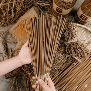 Incienso Premium de Vetiver de 30 cm, Aroma Herbal, Incienso de Bambú de Larga Duración para Relajación y Meditación, Suministro al por Mayor - Product Image 6
