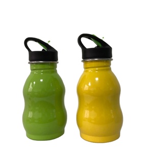 2023 prodotto di vendita caldo bottiglia d'acqua a forma di zucca a parete singola in acciaio inossidabile personalizzato <span class=keywords><strong>da</strong></span> <span class=keywords><strong>350</strong></span> <span class=keywords><strong>ml</strong></span> con coperchio - Product Image 6