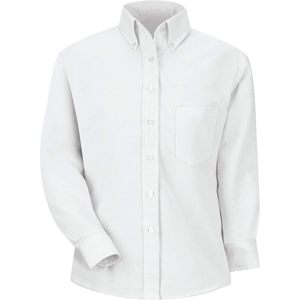 Camisa de Vestir Oxford Ejecutiva Personalizada para Mujer, Larga, Casual, Roja, de Chifón, Popelina, Algodón, Talla XL, Temporada de Primavera, B00SBHNFF6 VF - Product Image 2
