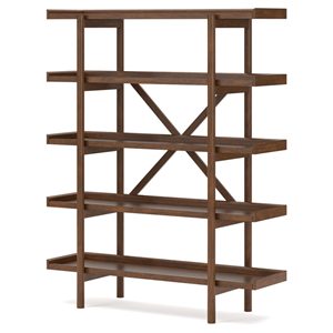 Estantería de Madera de Diseño para Oficina o Biblioteca, Muebles de Madera Maciza de Lujo para Oficina en Casa, Sala de Estudio, Biblioteca e Interiores Premium - Product Image 3