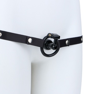 AS-032 Candado de Castidad de Resina, Jaula Corta para Pene, Candado de Castidad, Juguete Sexual para Adultos, Dispositivo de Bloqueo de Esperma - Product Image 5