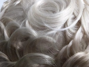 Pelucas grises antiguas para hombres, cabello humano virgen Natural 100% sin procesar, tupé de color mezclado con base de encaje, venta al por mayor - Product Image 4