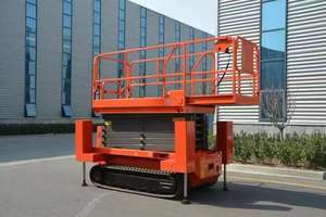 ลิฟต์ยกกรรไกรแบบไฮดรอลิกขับเคลื่อนอัตโนมัติ6ม. 8ม. 10ม. ตีนตะขาบ320กก. - Product Image 6