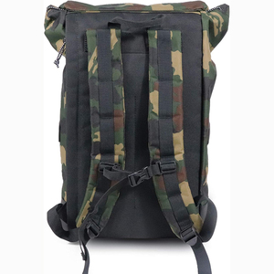 Mochila de Negocios Impermeable con Diseño Geométrico, Estilo Roll Top, de Gran Capacidad, Personalizable, Unisex, de Oxford, para Portátil, Muestra Gratuita - Product Image 4