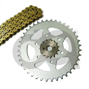 Kits de chaîne et de pignons de <span class=keywords><strong>moto</strong></span> NS200 40-14T 520H avec joint torique - Pièces de rechange fiables et durables pour la transmission - Product Image 1