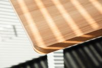 Bureau debout à double moteur pour étudiants Table d'étude en bois électrique à 3 étages et réglable avec cadre de table à moteur unique