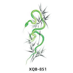 Tatuajes Temporales Decorativos Impermeables de 8.27in*4.49in con Diseño de Letras para Fiestas - Product Image 2