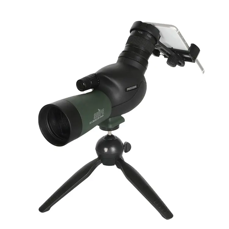 2022 High power 12-36x50 spotting scope with bak4 prism waterproof HD Hunting BirdWatching Traveling telescope