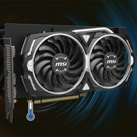 Carte graphique de jeu MSI AMD Radeon RX 6600 ARMOR 8G V1 avec mémoire GDDR6 de 8 Go prend en charge AMD Ryzen 5 7600X