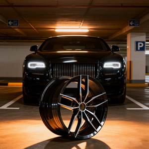 Ruedas <span class=keywords><strong>de</strong></span> Aleación <span class=keywords><strong>de</strong></span> Aluminio Forjadas a Medida con Radios para Vehículos <span class=keywords><strong>de</strong></span> Pasajeros y Camionetas - Ajuste Universal para Reequipamiento/Actualización - Product Image 5