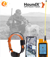 Collier de suivi GPS pour chien avec choc électrique, autonomie ultra-longue, suivi en temps réel, contrôle par bouton, pour chiens de chasse