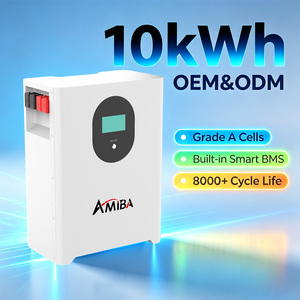 แบตเตอรี่ติดผนัง 5kWh 100Ah พร้อมระบบจัดการแบตเตอรี่ในตัว (BMS) 51.2V สำหรับเก็บพลังงานภายในบ้านสำรองไฟฟ้าจากพลังงานแสงอาทิตย์ - Product Image 3