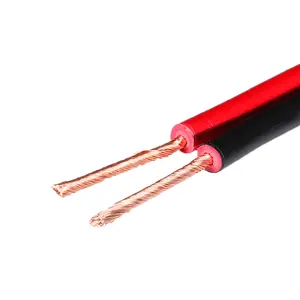 Speaker Cable Audio Core Wire For Home Stereo HiFi/Car Audio System Red And Black Instrumentation cables