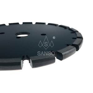 Sanso Hoja <span class=keywords><strong>De</strong></span> Sierra Lame <span class=keywords><strong>de</strong></span> scie circulaire noire soudée au laser pour <span class=keywords><strong>couper</strong></span> le béton et le <span class=keywords><strong>ciment</strong></span> - Product Image 5