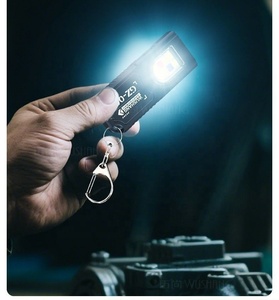 Mini lampe torche de poche rechargeable, briquet coupe-vent multi-usage, lampe porte-clés - Product Image 4