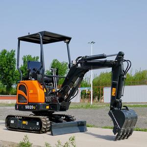 220V Hydraulic Crawler Excavator Mini Digger with Rubber <b>Track</b> and Core Components (Motor Engine <b>Pump</b>) 1 Year Warranty - Product Image 4