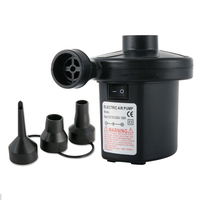 Pompe à gonfler/dégonfler les pneus électrique M4 AC-015 DC12V/AC230V avec jauge analogique, 3 embouts, garantie de 12 mois