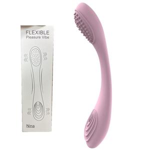 Vibrador de Doble Cabeza con Carga USB para Parejas Lesbianas, Estimulador de Punto G, Próstata y Anal, Juguetes Sexuales para Adultos para Mujeres y Hombres - Product Image 1