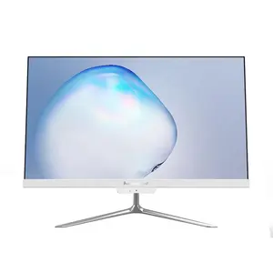 21,5-Zoll-LED Hochwertiger eingebauter Akku Desktop-Monoblock-Gaming-Computer mit Webcam Business All-in-One-PC Barebone