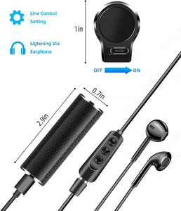 500 giờ ghi âm liên tục thiết bị âm thanh mini Thời lượng pin dài kích hoạt máy ghi âm kỹ thuật số từ tính - Product Image 6