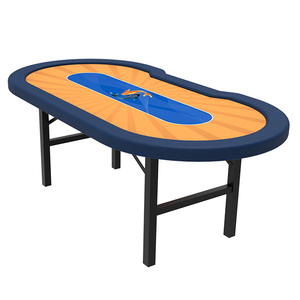YH 86 pollici fabbrica all'ingrosso prezzo a buon mercato Desktop ovale con tavolo pieghevole Texas