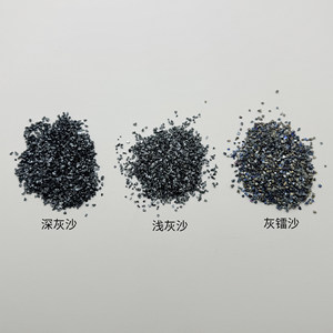 ทรายตกแต่ง Hongzun สำหรับงานฝีมือ DIY ของตกแต่งพลาสติกทำมือ 500 กรัม สีเทา สีเงิน สีทอง - Product Image 1