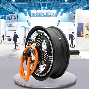 Motor sin Escobillas DKYS de 72V 12"50H6000W, Apto para Motores de Motocicleta de Bajo Consumo, Plateado, 12"50H6000W-W, Imán Mo - Product Image 5