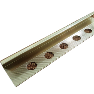 Thanh nhôm định hình góc cạnh thẳng hiện đại, thanh nối góc gạch men, góc chữ L mạ crôm, viền góc gạch men - Product Image 3