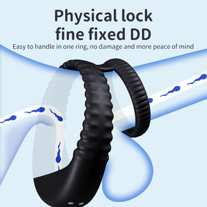 Anillo Vibrador Multinivel para Hombre, Anillo Vibrador con Carga Magnética/Control Remoto, Juguete Sexual para Parejas en Caja. - Product Image 5