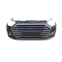 Body Kit Belakang Audi A8 Berkualitas Tinggi, Lubang Lampu Kabut, Perakitan Kipas Radiator Bumper Depan, Pengganti Bumper-Bolt-On, Garansi 1 Tahun